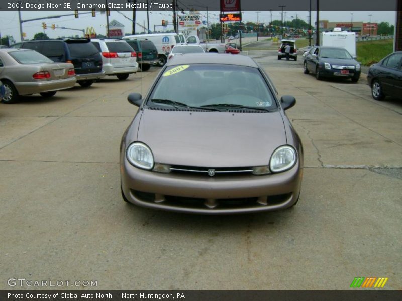 Cinnamon Glaze Metallic / Taupe 2001 Dodge Neon SE