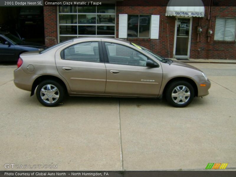 Cinnamon Glaze Metallic / Taupe 2001 Dodge Neon SE