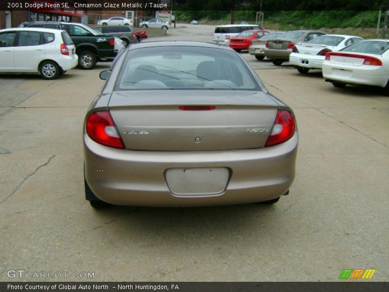 Cinnamon Glaze Metallic / Taupe 2001 Dodge Neon SE