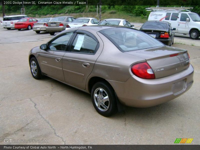 Cinnamon Glaze Metallic / Taupe 2001 Dodge Neon SE