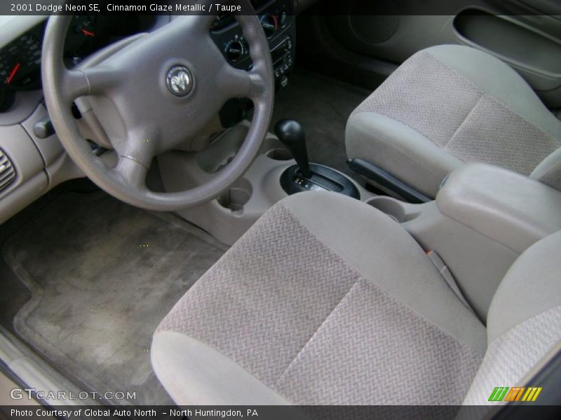 Cinnamon Glaze Metallic / Taupe 2001 Dodge Neon SE