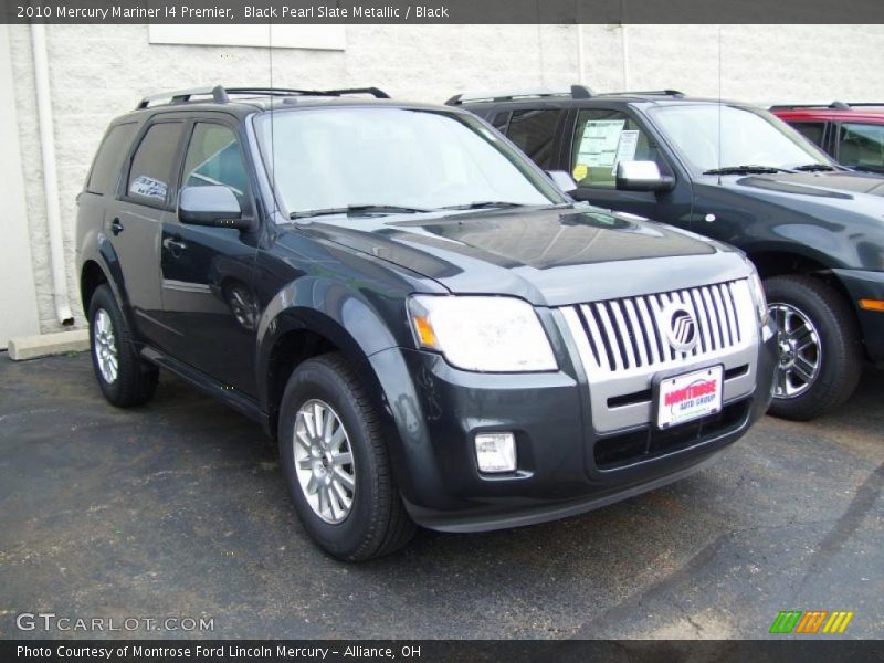 Black Pearl Slate Metallic / Black 2010 Mercury Mariner I4 Premier