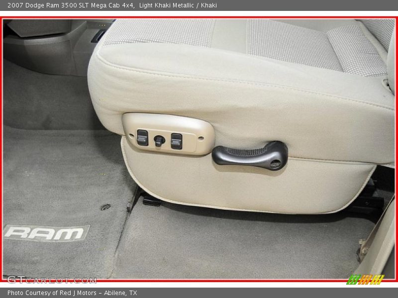 Light Khaki Metallic / Khaki 2007 Dodge Ram 3500 SLT Mega Cab 4x4