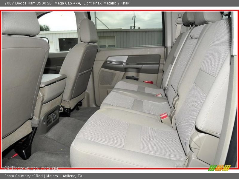 Light Khaki Metallic / Khaki 2007 Dodge Ram 3500 SLT Mega Cab 4x4