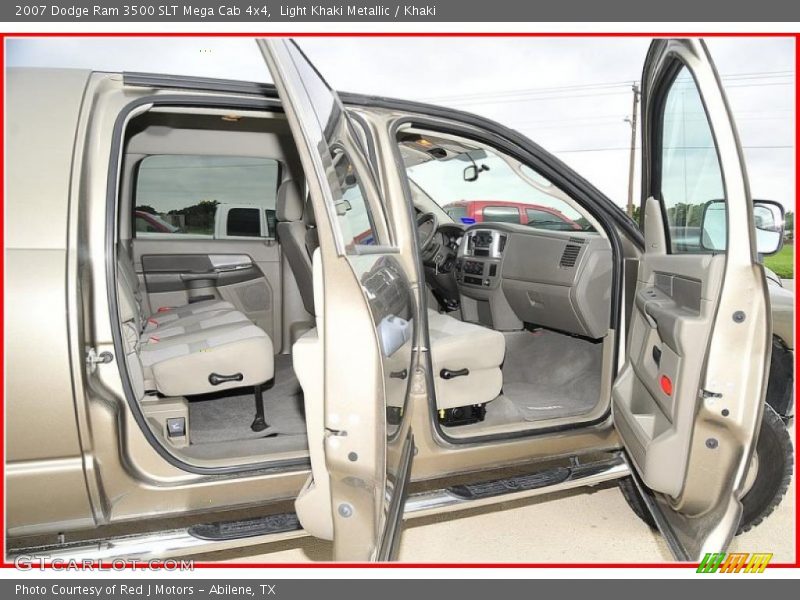 Light Khaki Metallic / Khaki 2007 Dodge Ram 3500 SLT Mega Cab 4x4