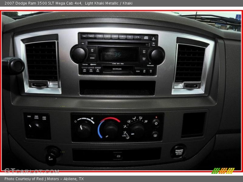 Light Khaki Metallic / Khaki 2007 Dodge Ram 3500 SLT Mega Cab 4x4