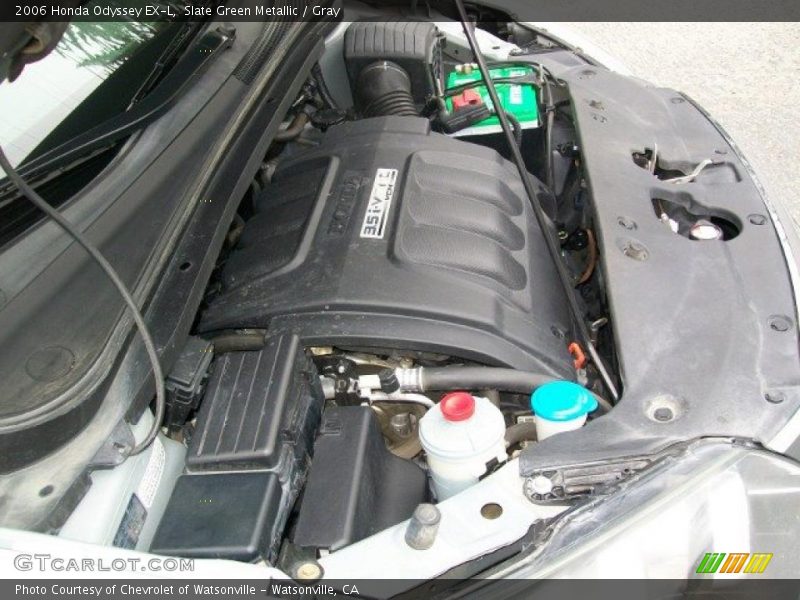 Slate Green Metallic / Gray 2006 Honda Odyssey EX-L