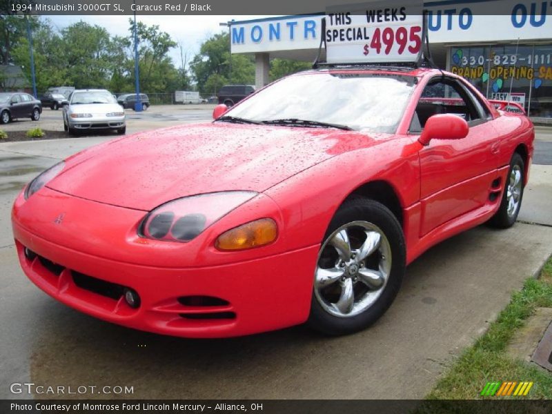 Caracus Red / Black 1994 Mitsubishi 3000GT SL