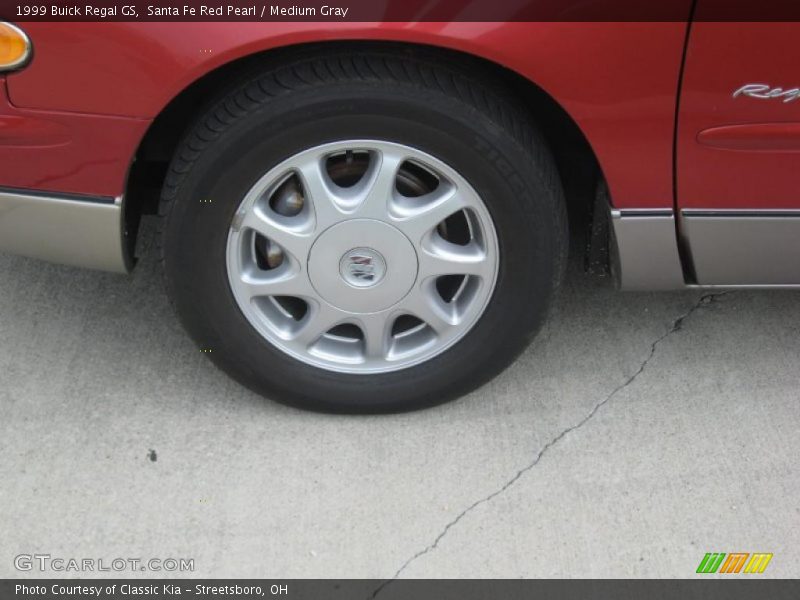 Santa Fe Red Pearl / Medium Gray 1999 Buick Regal GS