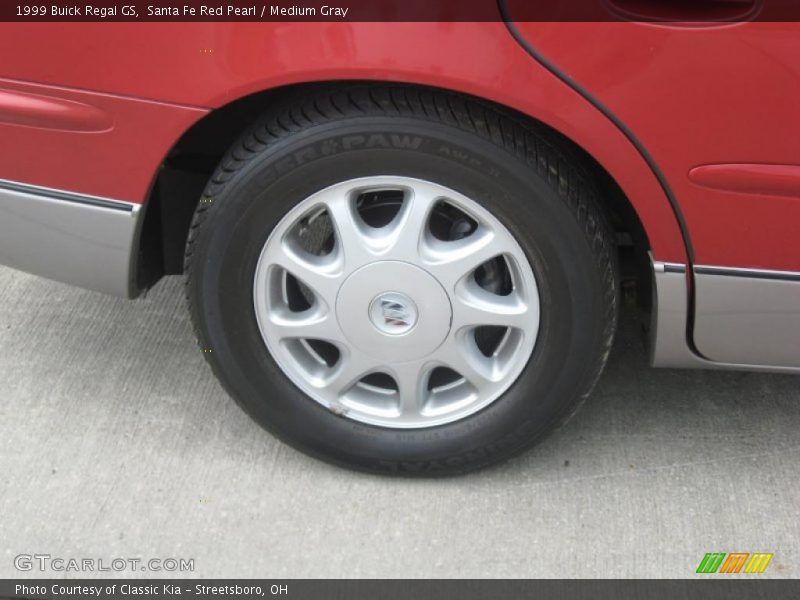 Santa Fe Red Pearl / Medium Gray 1999 Buick Regal GS