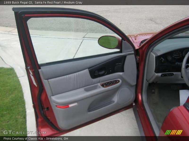 Santa Fe Red Pearl / Medium Gray 1999 Buick Regal GS