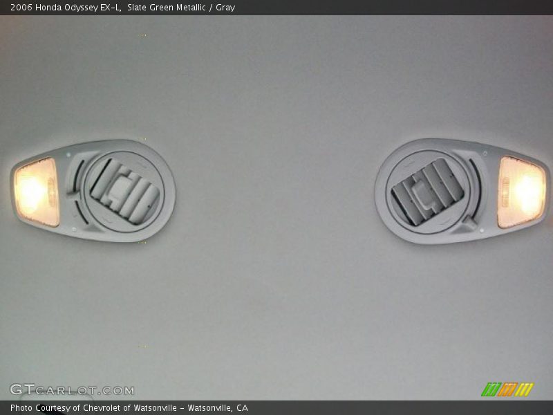 Slate Green Metallic / Gray 2006 Honda Odyssey EX-L