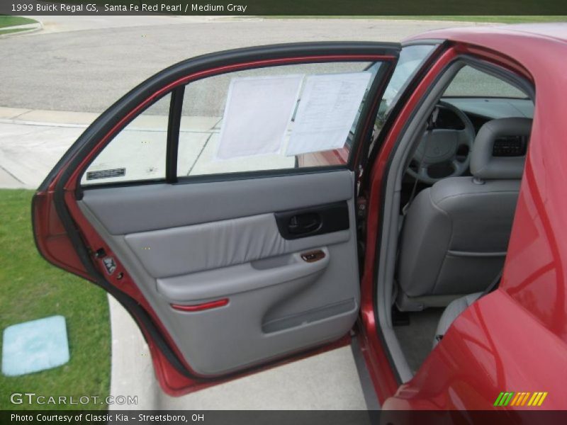 Santa Fe Red Pearl / Medium Gray 1999 Buick Regal GS