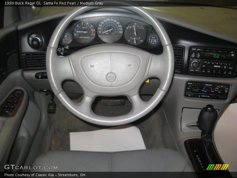 Santa Fe Red Pearl / Medium Gray 1999 Buick Regal GS