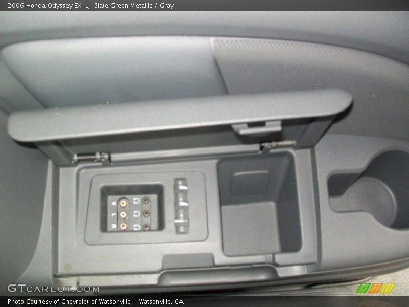 Slate Green Metallic / Gray 2006 Honda Odyssey EX-L