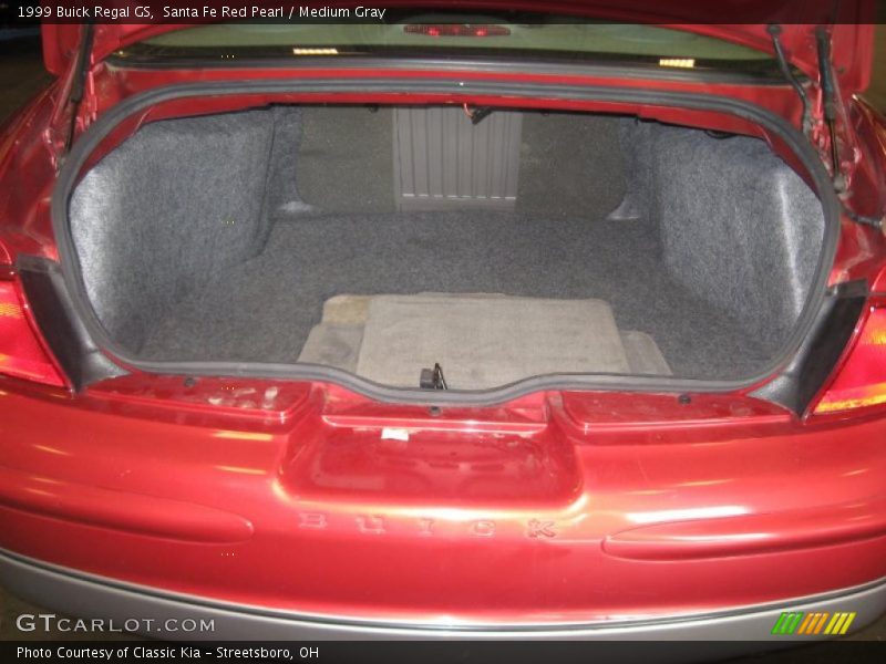 Santa Fe Red Pearl / Medium Gray 1999 Buick Regal GS