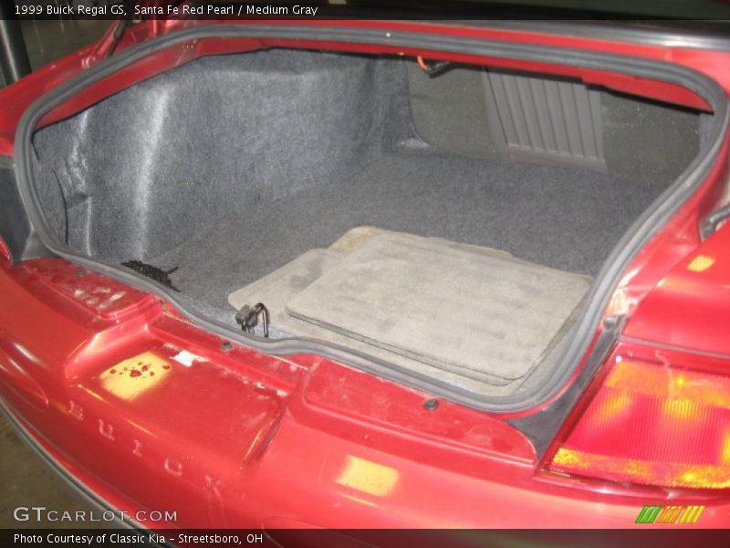 Santa Fe Red Pearl / Medium Gray 1999 Buick Regal GS