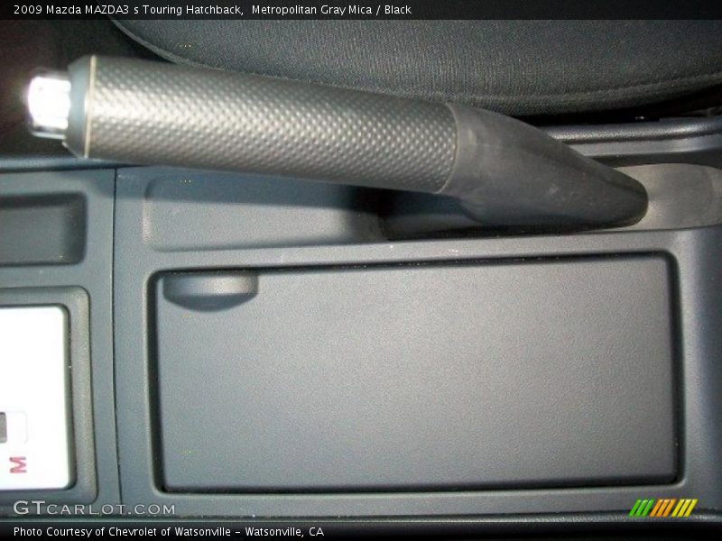 Metropolitan Gray Mica / Black 2009 Mazda MAZDA3 s Touring Hatchback