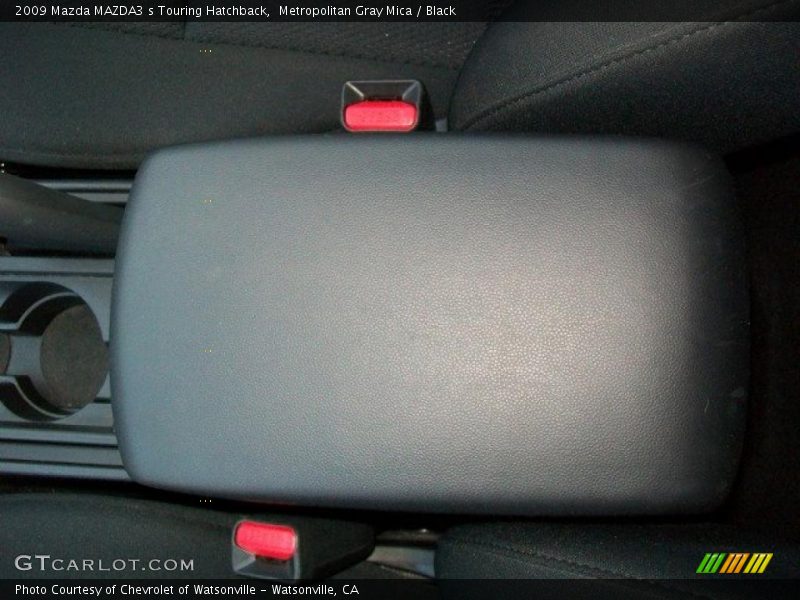 Metropolitan Gray Mica / Black 2009 Mazda MAZDA3 s Touring Hatchback
