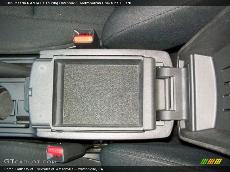 Metropolitan Gray Mica / Black 2009 Mazda MAZDA3 s Touring Hatchback