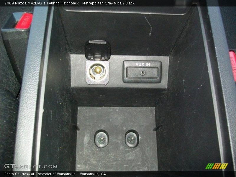 Metropolitan Gray Mica / Black 2009 Mazda MAZDA3 s Touring Hatchback