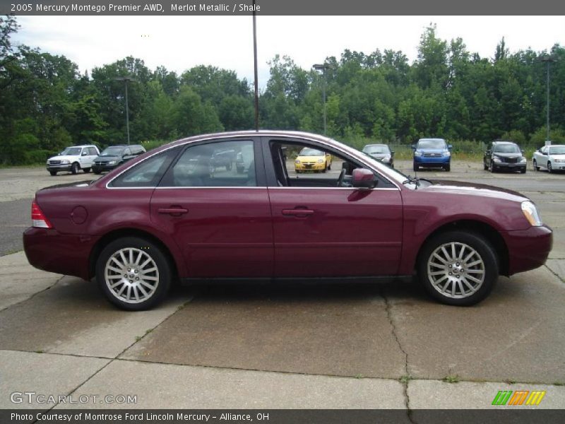 Merlot Metallic / Shale 2005 Mercury Montego Premier AWD