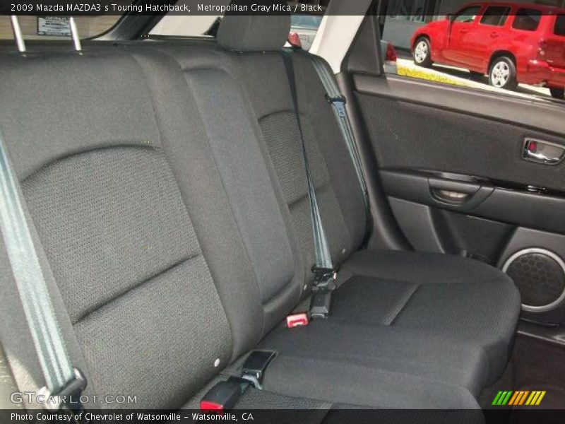 Metropolitan Gray Mica / Black 2009 Mazda MAZDA3 s Touring Hatchback