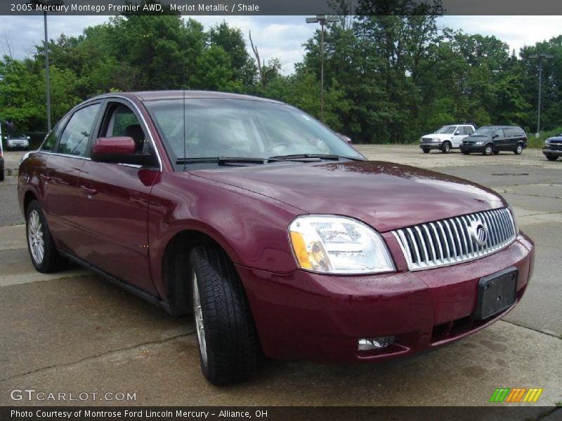 Merlot Metallic / Shale 2005 Mercury Montego Premier AWD