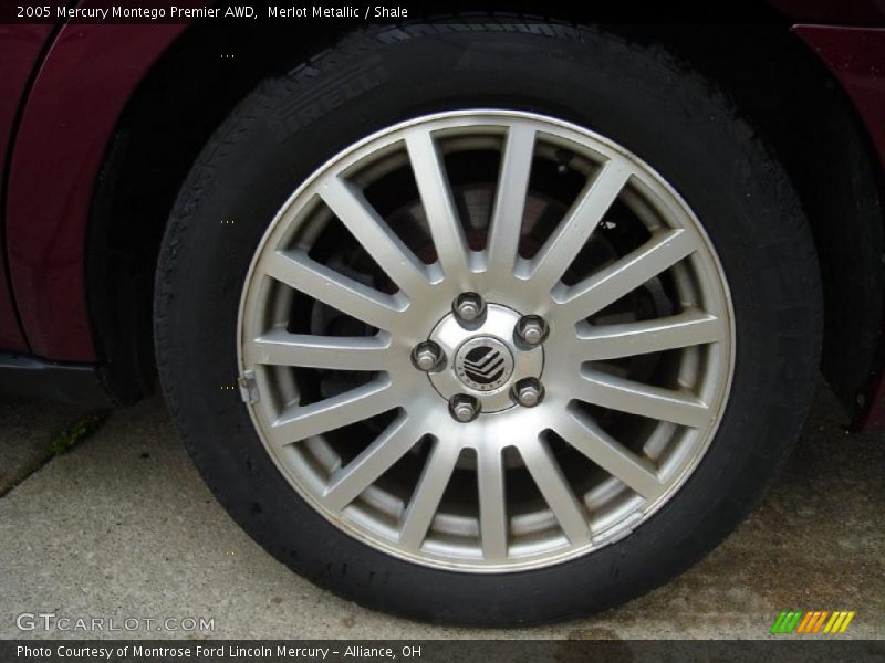 Merlot Metallic / Shale 2005 Mercury Montego Premier AWD