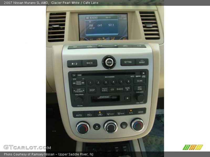 Glacier Pearl White / Cafe Latte 2007 Nissan Murano SL AWD