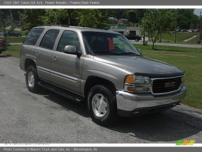 Pewter Metallic / Pewter/Dark Pewter 2003 GMC Yukon SLE 4x4