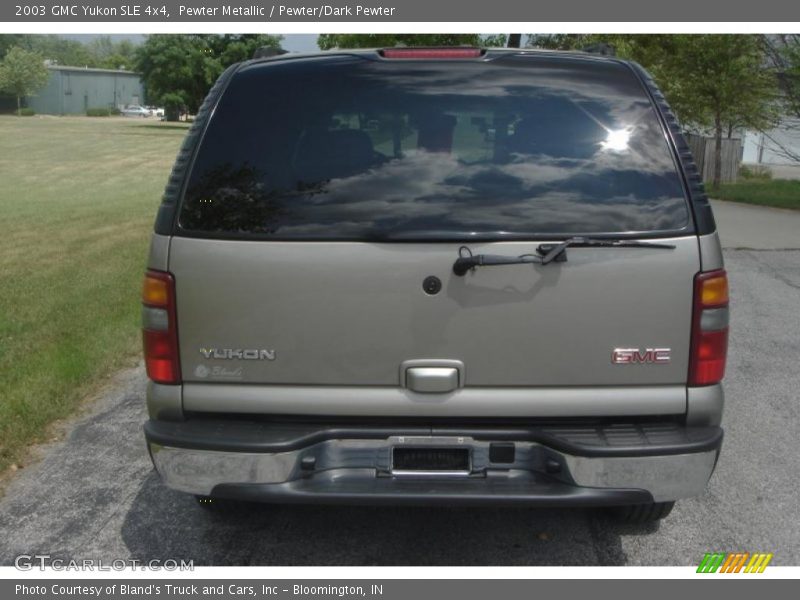 Pewter Metallic / Pewter/Dark Pewter 2003 GMC Yukon SLE 4x4