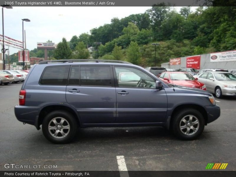 Bluestone Metallic / Ash Gray 2006 Toyota Highlander V6 4WD