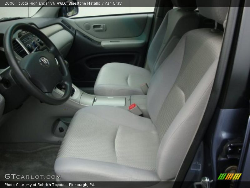 Bluestone Metallic / Ash Gray 2006 Toyota Highlander V6 4WD