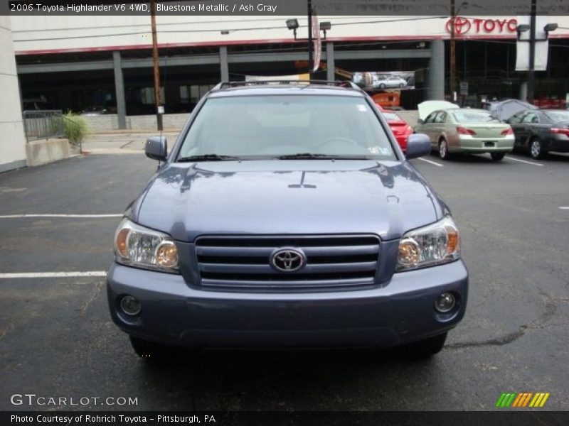 Bluestone Metallic / Ash Gray 2006 Toyota Highlander V6 4WD
