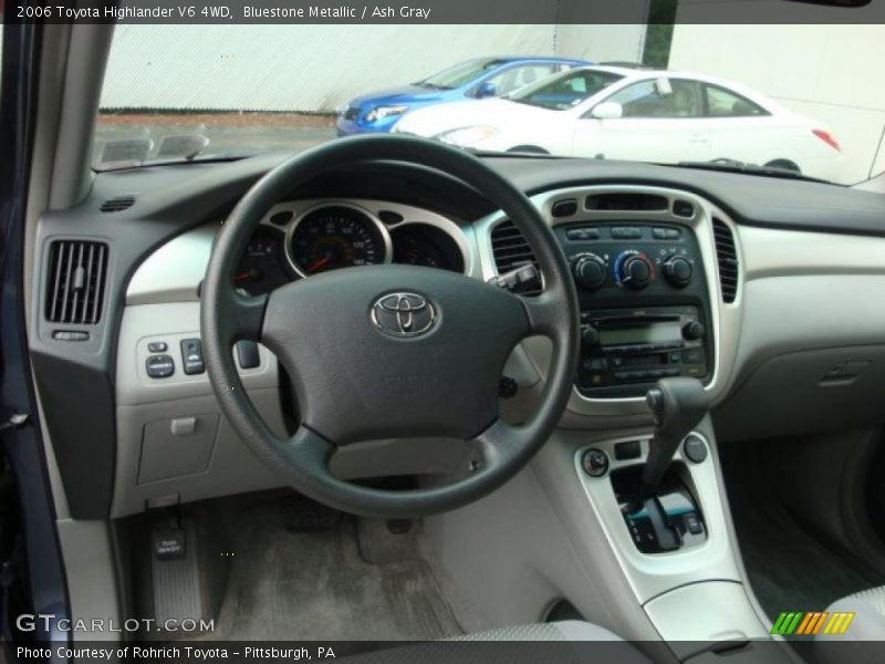 Bluestone Metallic / Ash Gray 2006 Toyota Highlander V6 4WD