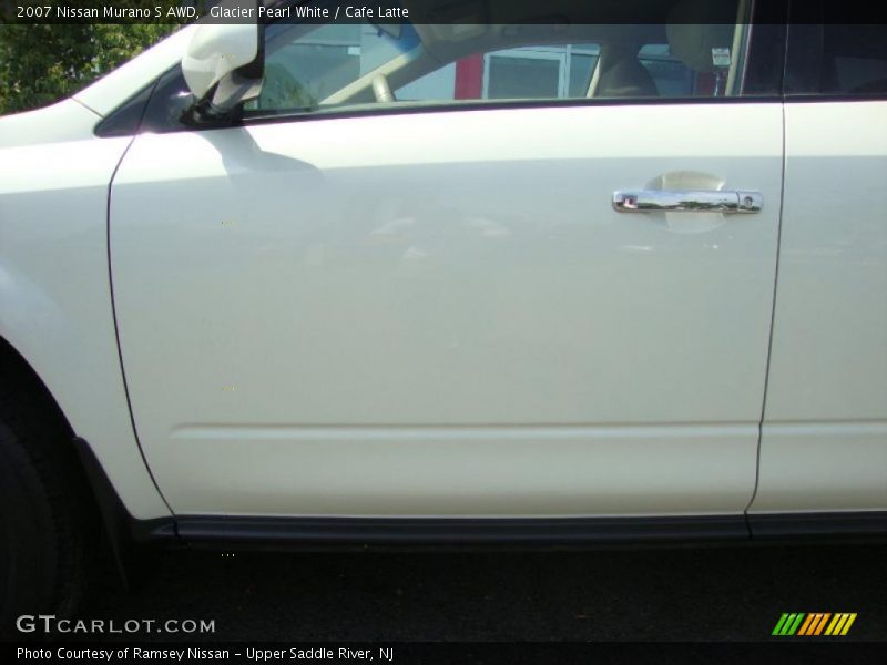 Glacier Pearl White / Cafe Latte 2007 Nissan Murano S AWD
