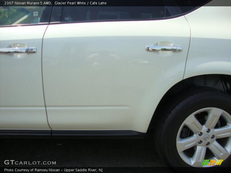 Glacier Pearl White / Cafe Latte 2007 Nissan Murano S AWD