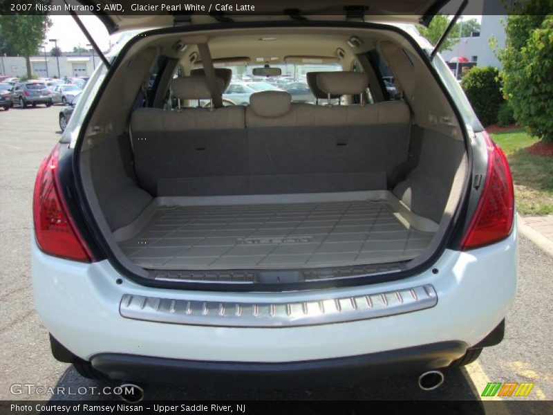 Glacier Pearl White / Cafe Latte 2007 Nissan Murano S AWD
