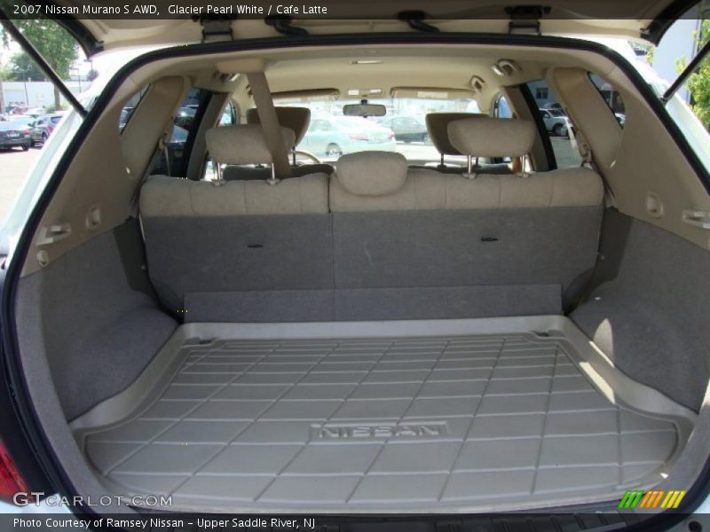 Glacier Pearl White / Cafe Latte 2007 Nissan Murano S AWD