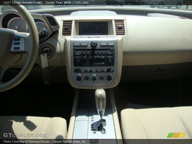 Glacier Pearl White / Cafe Latte 2007 Nissan Murano S AWD