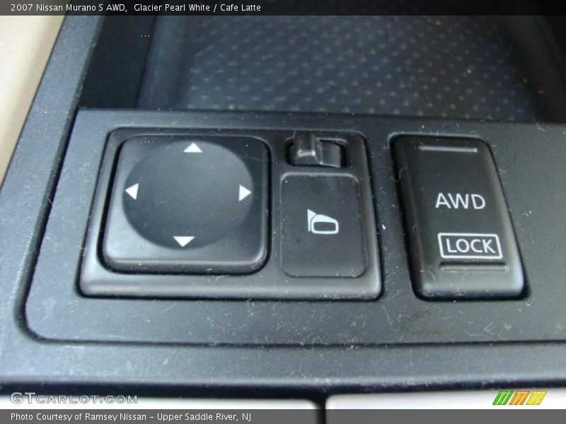 Glacier Pearl White / Cafe Latte 2007 Nissan Murano S AWD