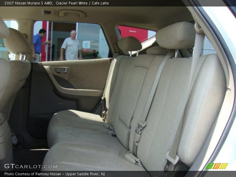 Glacier Pearl White / Cafe Latte 2007 Nissan Murano S AWD