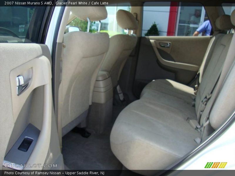 Glacier Pearl White / Cafe Latte 2007 Nissan Murano S AWD