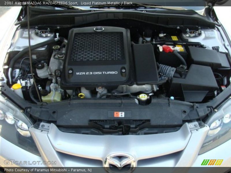 Liquid Platinum Metallic / Black 2007 Mazda MAZDA6 MAZDASPEED6 Sport