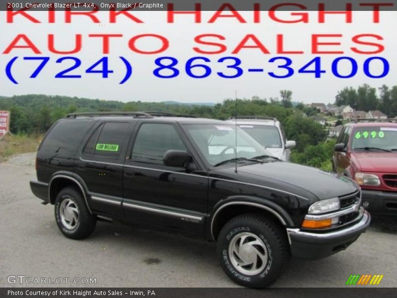 Onyx Black / Graphite 2001 Chevrolet Blazer LT 4x4