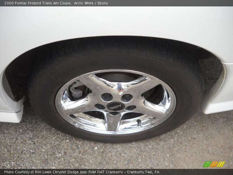 Arctic White / Ebony 2000 Pontiac Firebird Trans Am Coupe