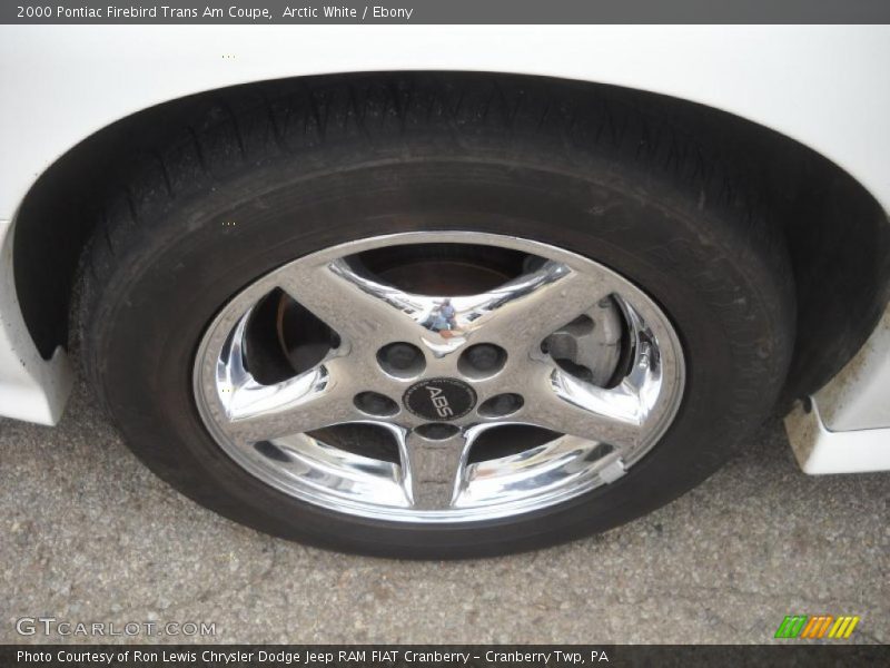 Arctic White / Ebony 2000 Pontiac Firebird Trans Am Coupe