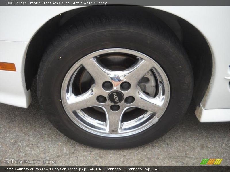 Arctic White / Ebony 2000 Pontiac Firebird Trans Am Coupe