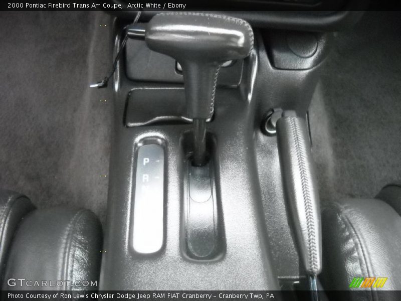 Arctic White / Ebony 2000 Pontiac Firebird Trans Am Coupe